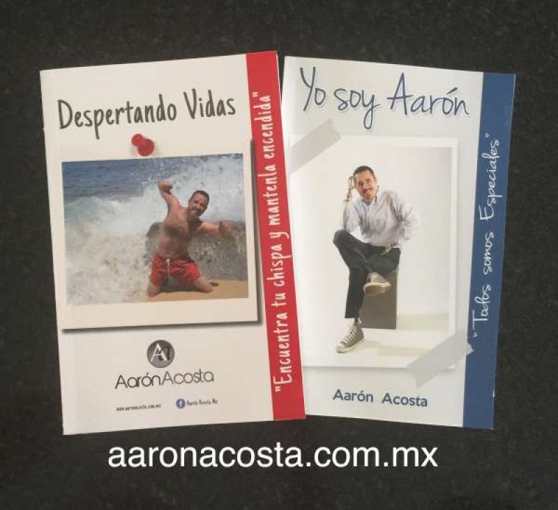 Paquete Libros Yo soy Aarón y Despertando Vidas (Envío incluído México)